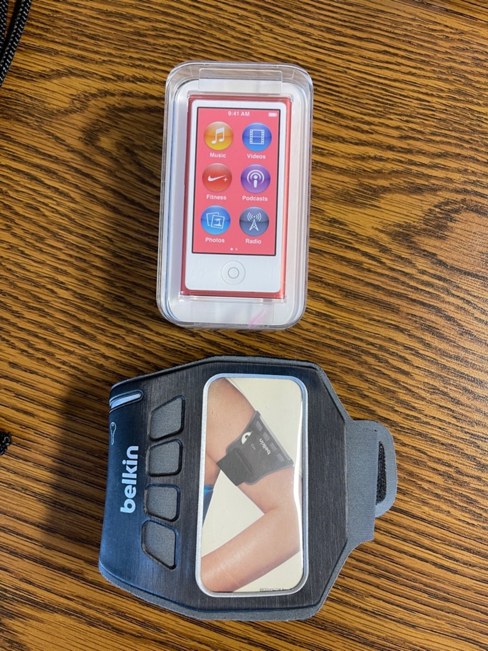 iPod nano and running armband